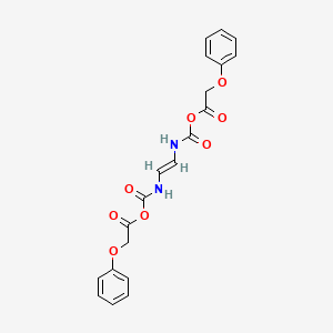 N,N'-Vinylenebis(phenoxyacetic acid carbamic acid anhydride)