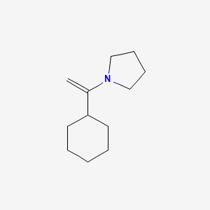 1-(1-Cyclohexylethenyl)pyrrolidine