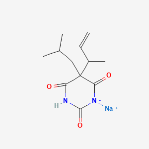 5-Isobutyl-5-(1-methylallyl)barbituric acid sodium salt