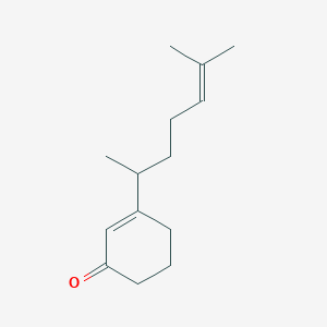 3-(6-Methylhept-5-EN-2-YL)cyclohex-2-EN-1-one