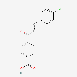 4-[3-(4-Chlorophenyl)acryloyl]benzoic acid