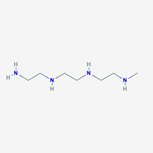 molecular formula C7H20N4 B14455727 N'-[2-[2-(methylamino)ethylamino]ethyl]ethane-1,2-diamine 