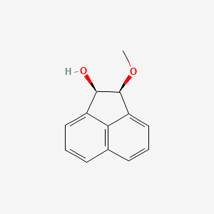 1-Acenaphthylenol, 1,2-dihydro-2-methoxy-, cis-