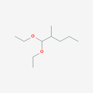 molecular formula C10H22O2 B14455762 1,1-Diethoxy-2-methylpentane CAS No. 72184-91-9