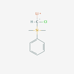 Lithium chloro[dimethyl(phenyl)silyl]methanide