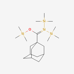 1,1-Bis(trimethylsilyl)-2-(trimethylsiloxy)-2-(1-adamantyl)-1-silaethene