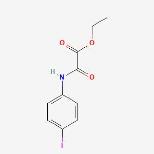 Acetic acid, [(4-iodophenyl)amino]oxo-, ethyl ester