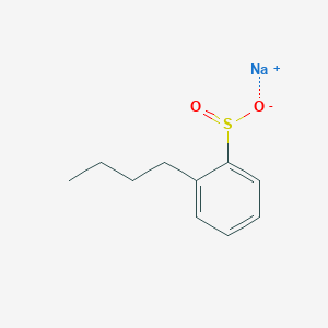 molecular formula C10H13NaO2S B1445595 2-丁基苯磺酸钠 CAS No. 89520-68-3