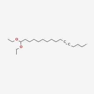 5-Hexadecyne, 16,16-diethoxy-