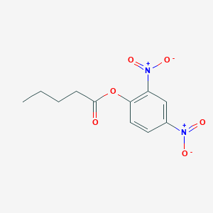 molecular formula C11H12N2O6 B14456024 2,4-Dinitrophenyl pentanoate CAS No. 70531-25-8