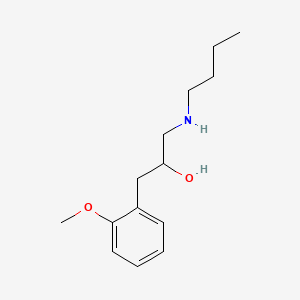 1-Butylamino-3-(o-methoxyphenyl)-2-propanol