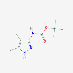B1445613 3-(Boc-amino)-4,5-dimethyl-1H-pyrazole CAS No. 1311254-41-7
