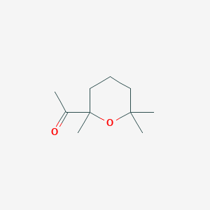 1-(2,6,6-Trimethyloxan-2-yl)ethan-1-one