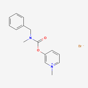 3-Hydroxy-1-methylpyridinium bromide N-benzyl-N-methylcarbamate (ester)