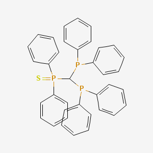 [Bis(diphenylphosphanyl)methyl](diphenyl)sulfanylidene-lambda~5~-phosphane