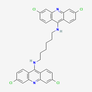 N,N'-Bis(3,6-dichloro-9-acridinyl)-1,6-hexanediamine