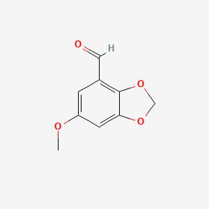 6-Methoxy-2H-1,3-benzodioxole-4-carbaldehyde