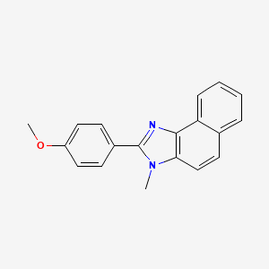 2-(4-Methoxyphenyl)-3-methyl-3H-naphtho[1,2-D]imidazole