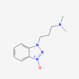 1H-Benzotriazole-1-propanamine, N,N-dimethyl-, 3-oxide