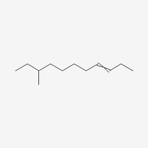 molecular formula C12H24 B14456578 (3Z)-9-Methyl-3-undecene CAS No. 74630-50-5