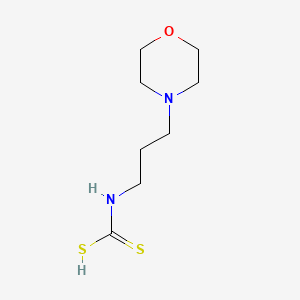 molecular formula C8H16N2OS2 B14456624 (3-Morpholinopropyl)dithiocarbamic acid CAS No. 72259-82-6