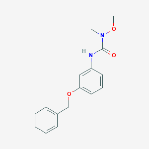 N'-[3-(Benzyloxy)phenyl]-N-methoxy-N-methylurea