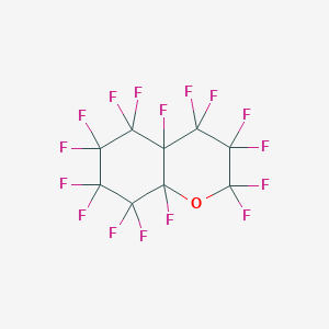 molecular formula C9F16O B14456721 2,2,3,3,4,4,4a,5,5,6,6,7,7,8,8,8a-Hexadecafluorooctahydro-2H-1-benzopyran CAS No. 72942-63-3