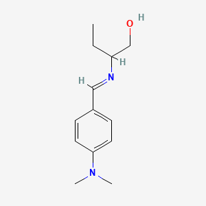 2-((p-Dimethylaminobenzylidene)amino)-1-butanol