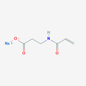molecular formula C6H8NNaO3 B1445683 3-(丙-2-烯酰胺基)丙酸钠 CAS No. 118948-94-0