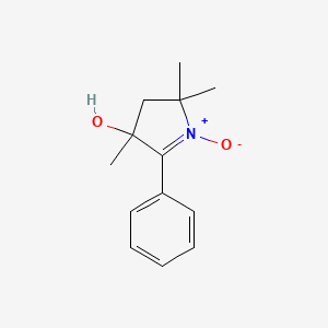 2,2,4-Trimethyl-1-oxo-5-phenyl-3,4-dihydro-2H-1lambda~5~-pyrrol-4-ol