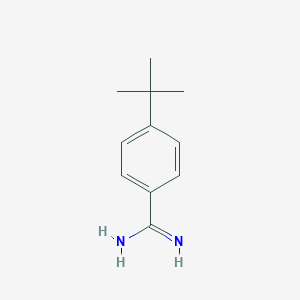 molecular formula C11H16N2 B144570 4-叔丁基苯甲酰胺 CAS No. 125772-42-1