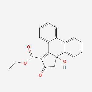 Ethyl 11b-hydroxy-2-oxo-2,11b-dihydro-1h-cyclopenta[l]phenanthrene-3-carboxylate