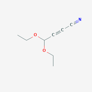 4,4-Diethoxybut-2-ynenitrile