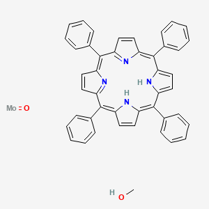 molecular formula C45H34MoN4O2 B14457069 Methanol;oxomolybdenum;5,10,15,20-tetraphenyl-21,22-dihydroporphyrin CAS No. 74751-79-4