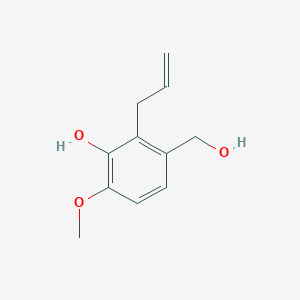 3-(Hydroxymethyl)-6-methoxy-2-(prop-2-en-1-yl)phenol