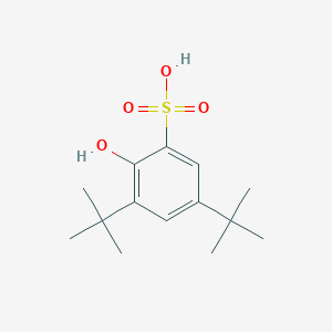 3,5-Di-tert-butyl-2-hydroxybenzene-1-sulfonic acid