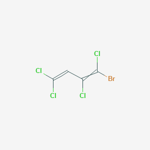 1-Bromo-1,2,4,4-tetrachlorobuta-1,3-diene