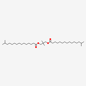 molecular formula C37H72O4 B14457241 Neopentyl glycol diisopalmitate CAS No. 68957-80-2