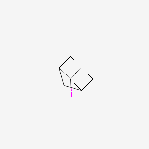 molecular formula C7H9I B14457247 6-Iodotricyclo[3.1.1.03,6]heptane CAS No. 74725-76-1