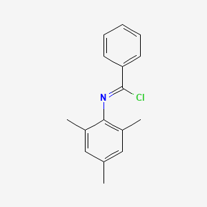 N-(2,4,6-Trimethylphenyl)benzenecarboximidoyl chloride