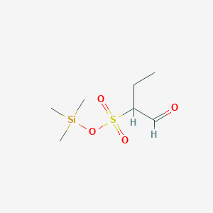 Trimethylsilyl 1-oxobutane-2-sulfonate