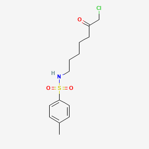 N-(7-Chloro-6-oxoheptyl)-4-methylbenzenesulfonamide