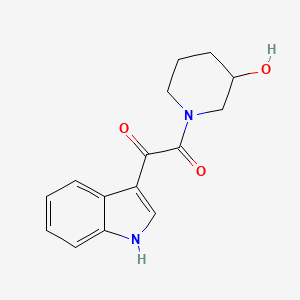 1-(1H-Indol-3-yloxoacetyl)-3-piperidinol