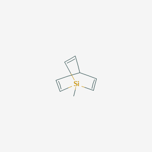 molecular formula C8H10Si B14457380 1-Methyl-1-silabicyclo[2.2.2]octa-2,5,7-triene CAS No. 67754-92-1