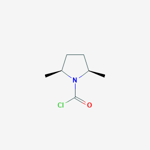 (2R,5S)-2,5-Dimethylpyrrolidine-1-carbonyl chloride