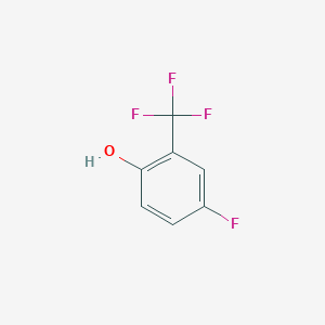 B144575 4-Fluoro-2-(trifluoromethyl)phenol CAS No. 130047-19-7