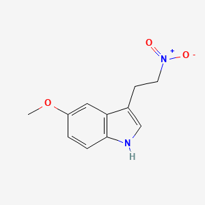 5-Methoxy-3-(2-nitroethyl)-1H-indole