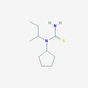 N-Butan-2-yl-N-cyclopentylthiourea