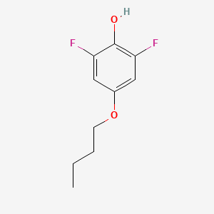 molecular formula C10H12F2O2 B1445764 4-Butoxy-2,6-difluorophenol CAS No. 1373920-65-0
