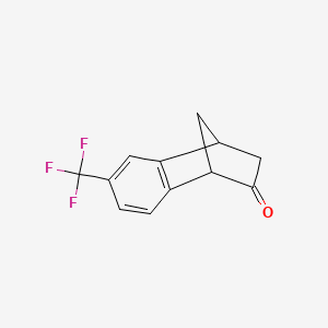 6-(Trifluoromethyl)-3,4-dihydro-1,4-methanonaphthalen-2(1H)-one